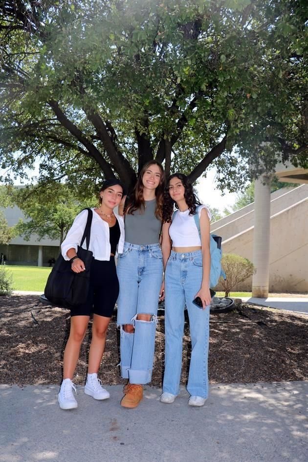 Samantha Laborde, Paulina Guizar y Maries Vega