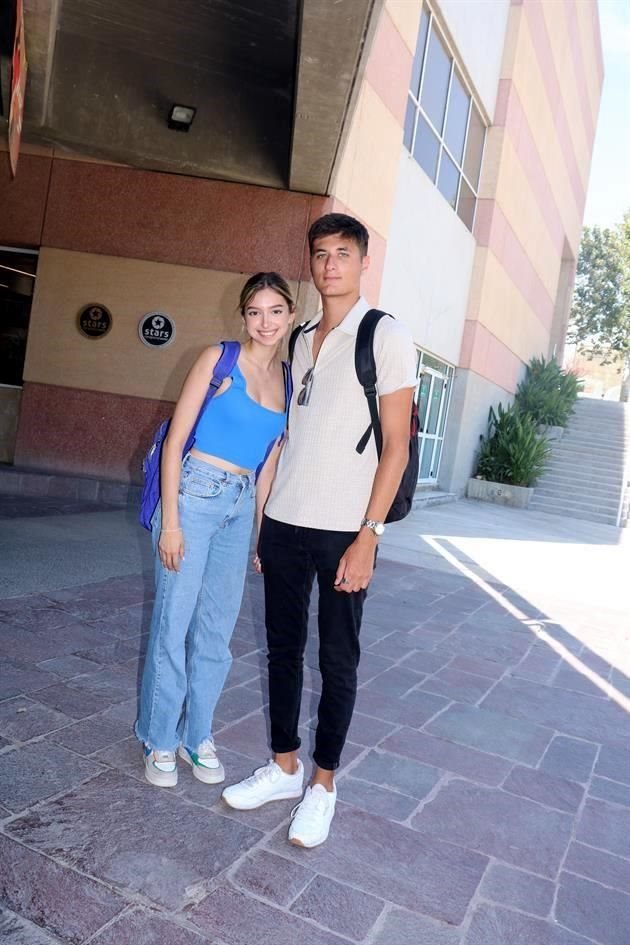 Daniela Martínez y  Eduardo Ramos