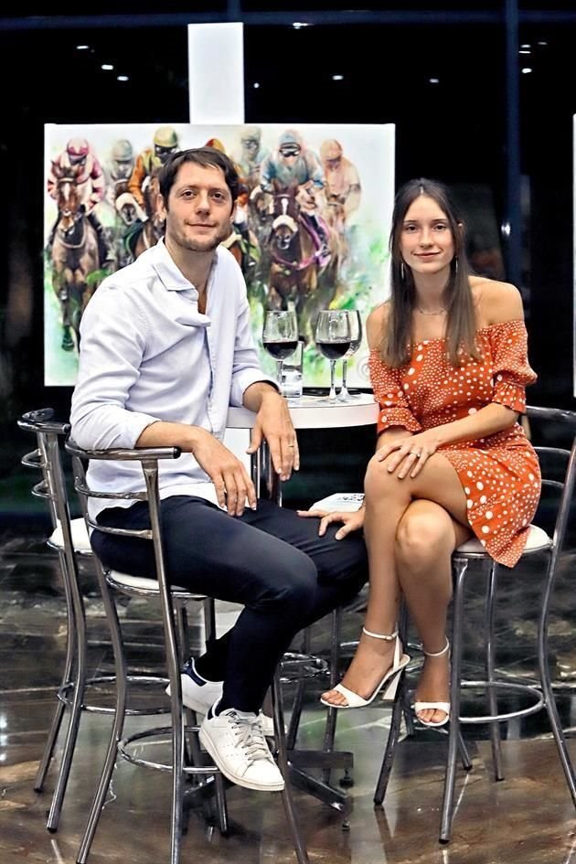 Christian Backhoff y Lorena Alanís