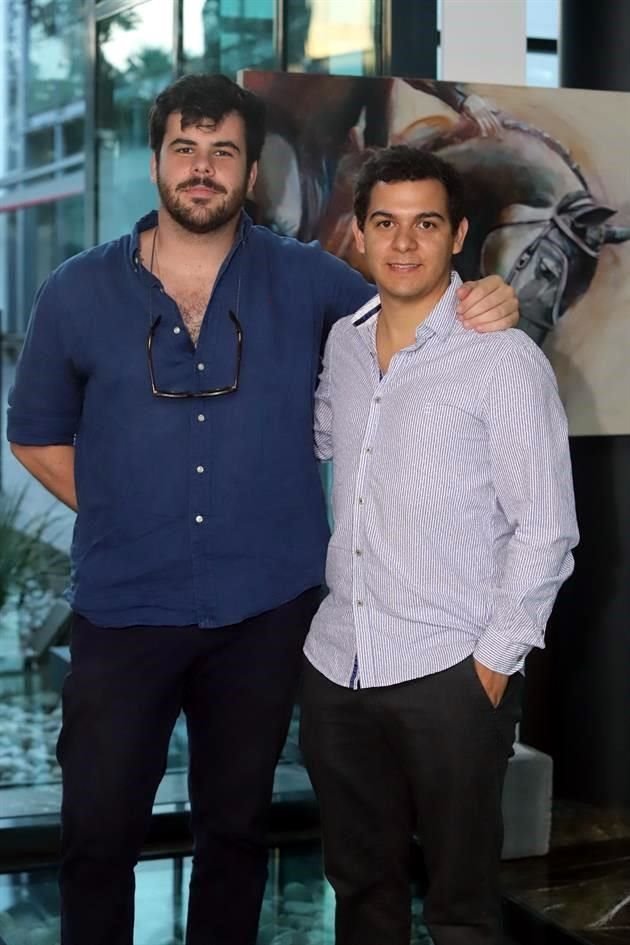 Ángel Solera y Santiago Espino