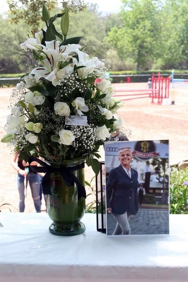 Aspecto de el homenaje a Paty González
