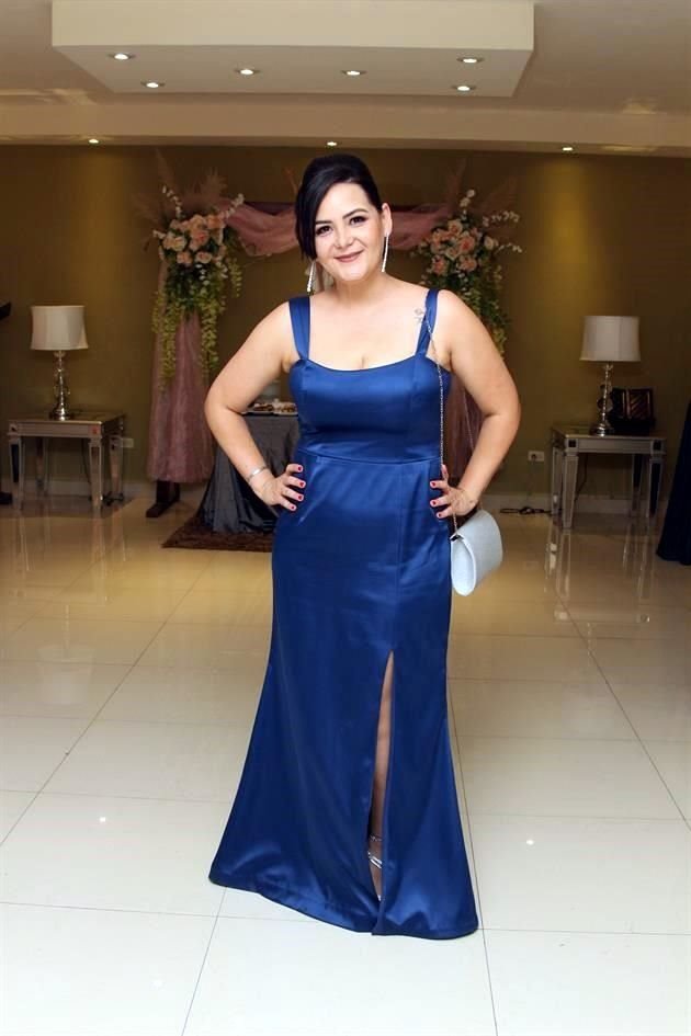 Norma Cavazos de Ríos, directora del comité de damas del Club de Leones de Guadalupe