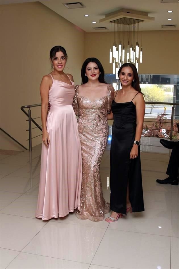 Kim González, Carolina Ríos y Erika Treviño