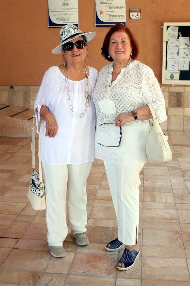 Lupita Loor de Villarreal y Hildeliza Meléndez de Herrera