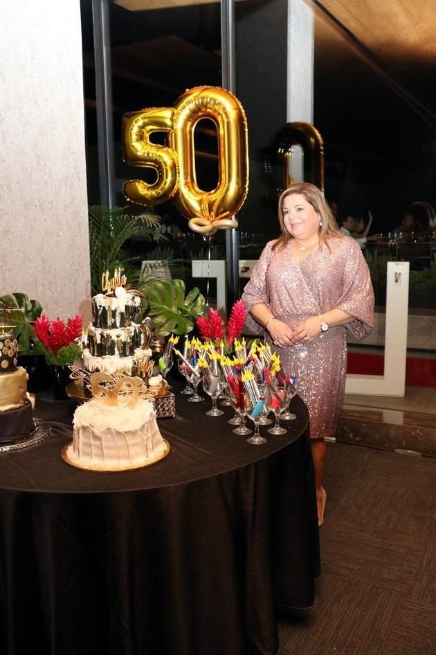 Festejo 50 años Liliana Elizalde Chalita de Sifuentes