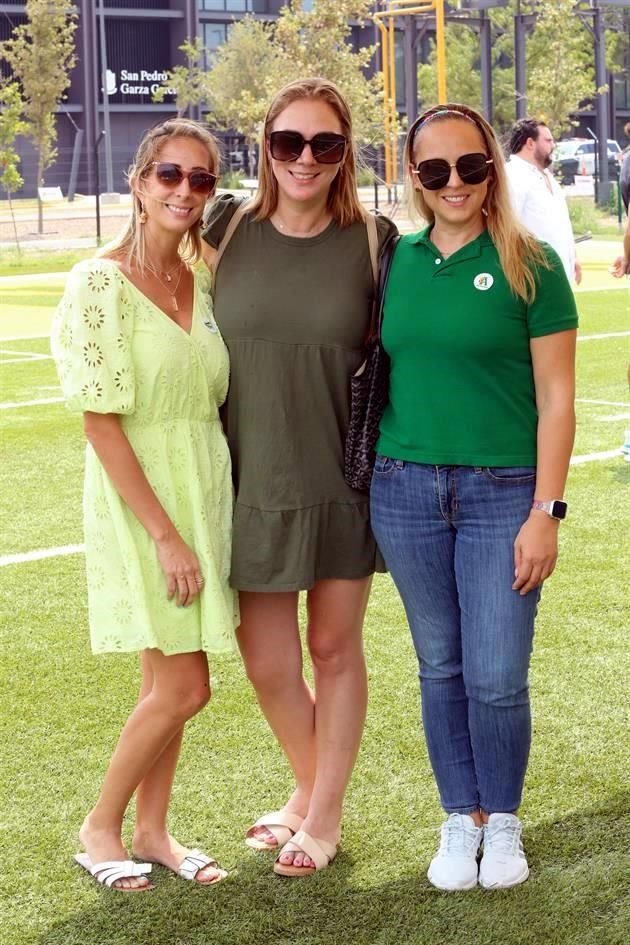 Sandra Barrera, Vero Leal y Vicky Argüelles