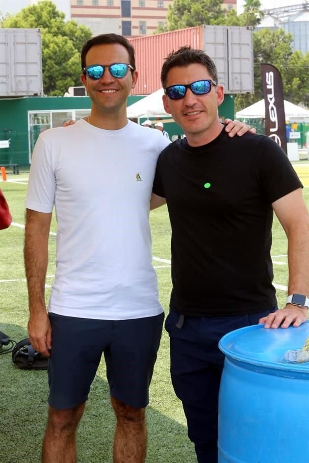 Mauricio García y Luis Chávez