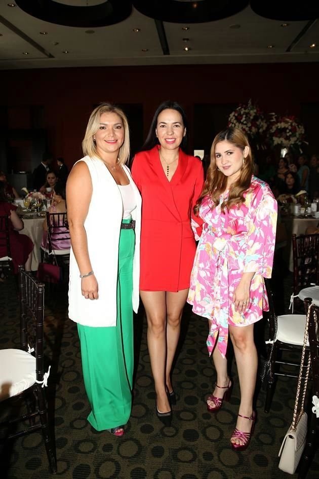 Cecy Gutiérrez, Ingrid Montemayor y Karen Mendoza