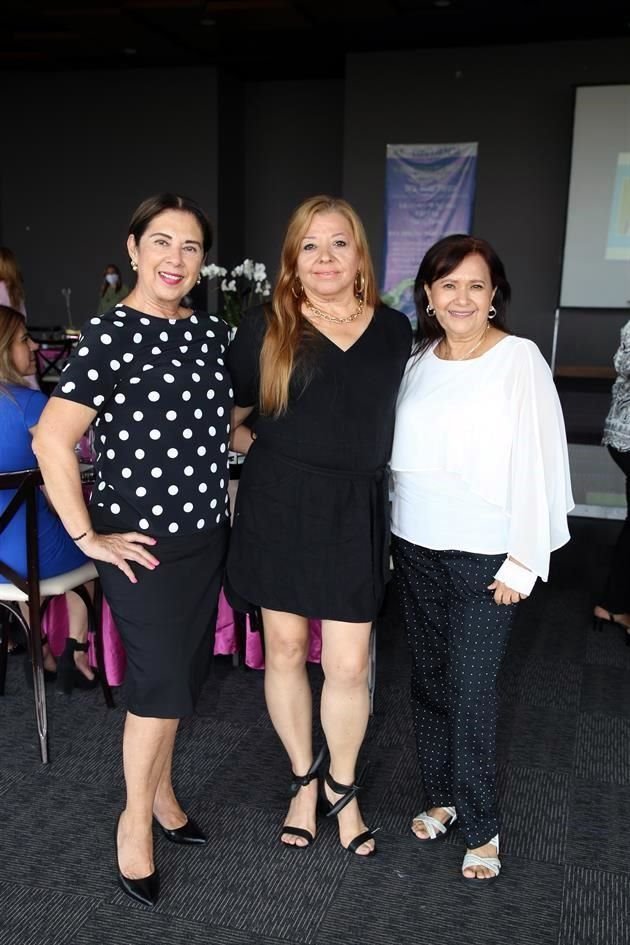 Laura Angélica Lozano de Martínez, Myrna Ramírez de Tavera e Idalia Pérez