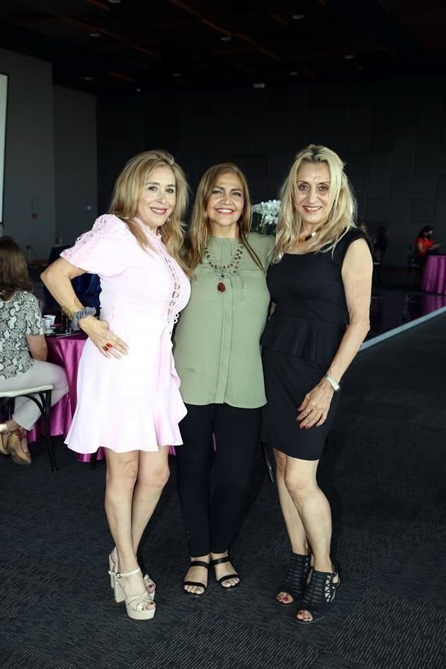 Rebeca Gómez, Silvia Bonilla y Carmen Barragán