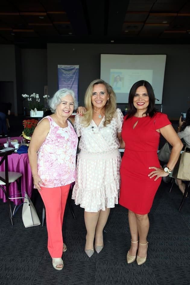 Nora Fernández, Lorena Villarreal y Lorena Zavala