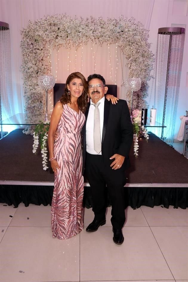 Rosario Céspedes y Sergio Martínez