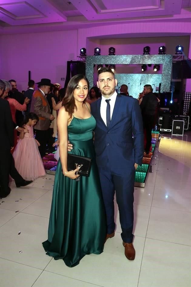 Claudia Cortés y Héctor Salinas