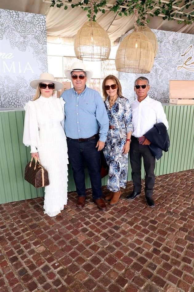 Ruth Elena Falcón, Mario Ocampo, Velia Arteaga y Rafael Garza García 