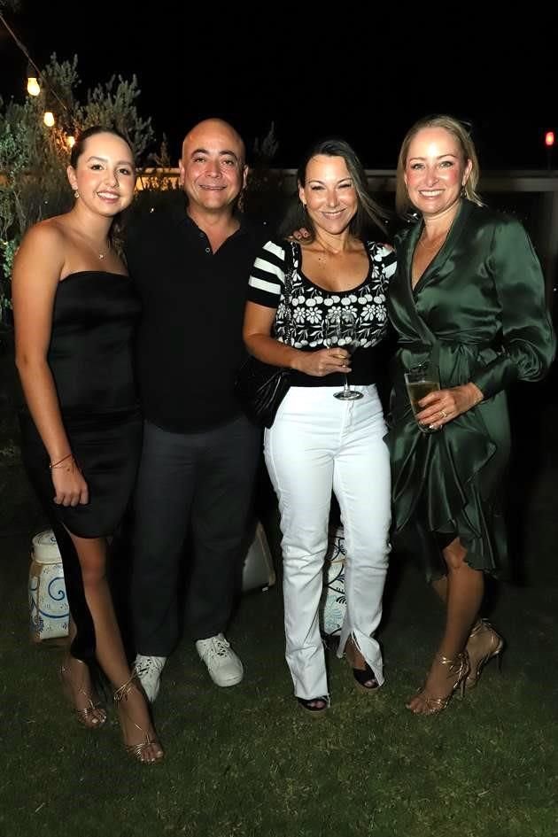 Eva Villarreal, Héctor Terán, Martha Maldonado y Paty Montemayor