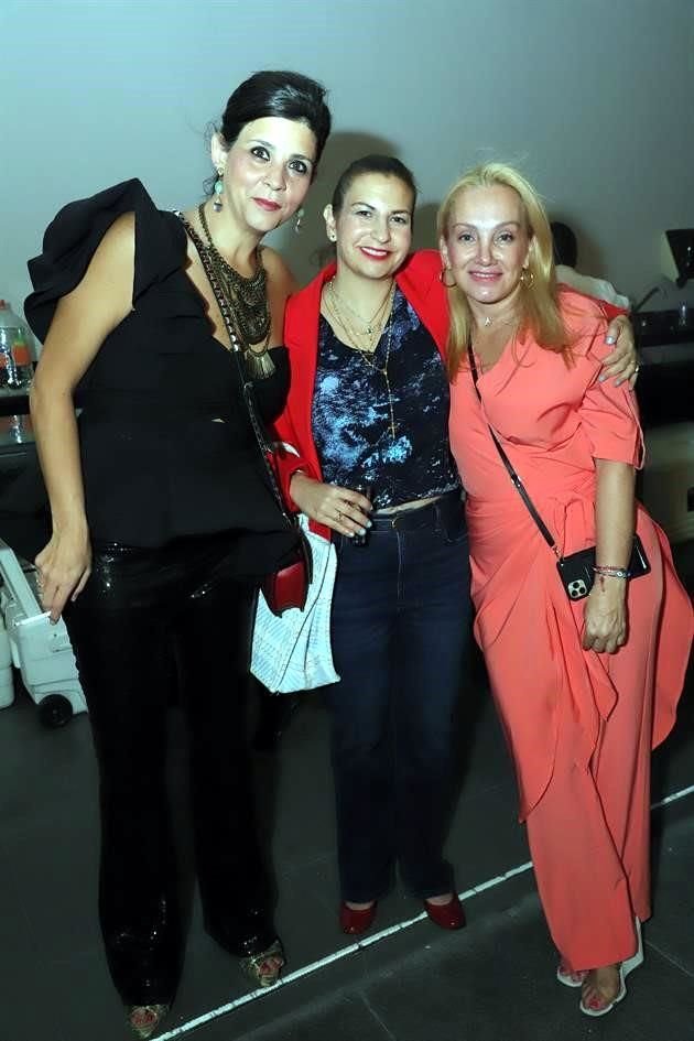 Lucía Sada, Mara Sepúlveda y Thelma Cora Garza