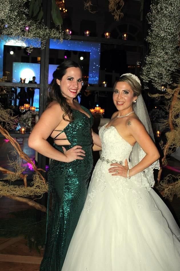 Paulina Neavez e Itzcalli Yunuen Vázquez Rivera