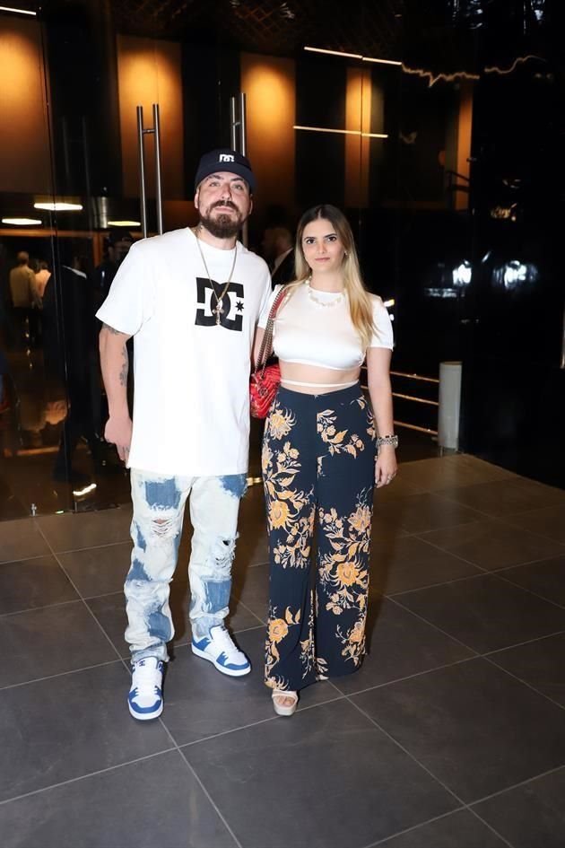 Luis Sánchez y Jimena Rodríguez