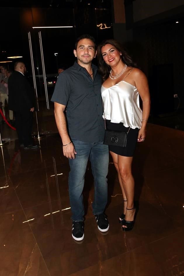 David Arizmendi y Cinthia Moncayo