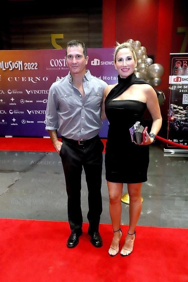 Francisco Santos y Claudia Rodríguez de Santos