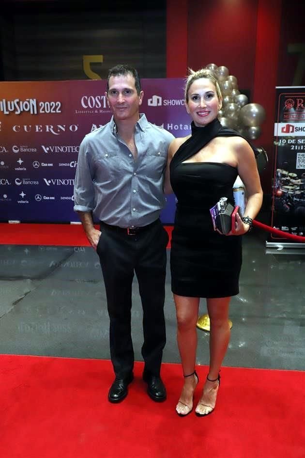 Francisco Santos y Claudia Rodríguez de Santos