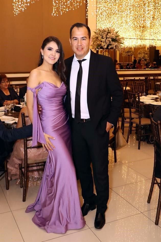 Melissa Caballero de Rojas y Francisco Rojas