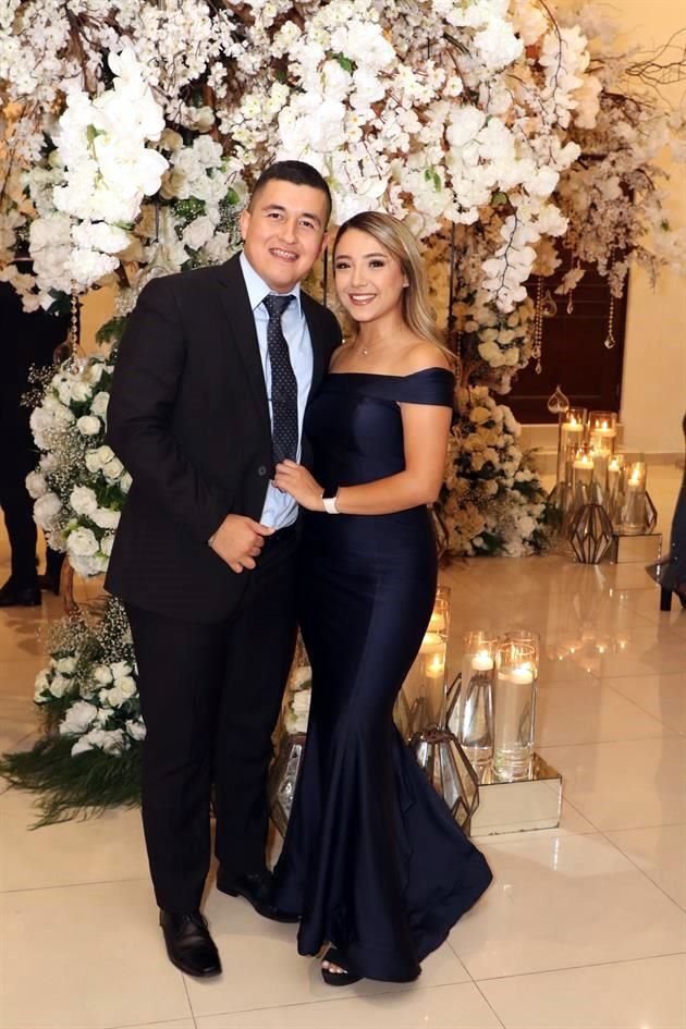 Aldo Salazar y Vivian Domínguez