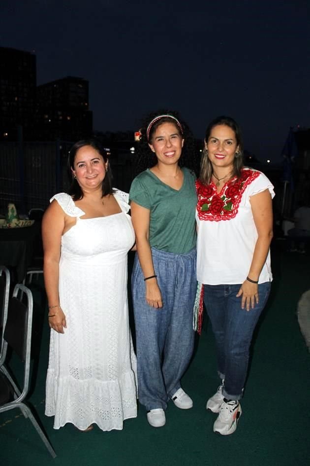 Mónica Canales, Esthela de De la Mora y Mónica Montalvo