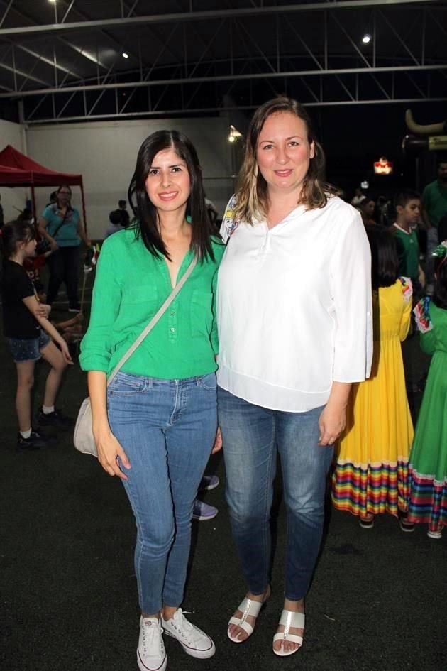 Teresa Hernández y Verónica Vaquero