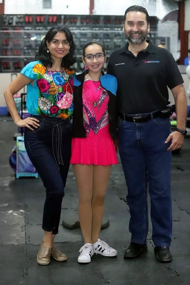 Rosalva Garza, Valeria de la Garza y Gerardo de la Garza