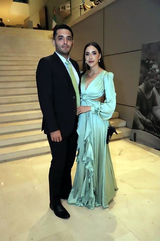 Eduardo Benavides y Jacqueline Hinojosa