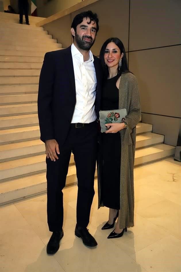 Francisco Villarreal y Aisha Sufé