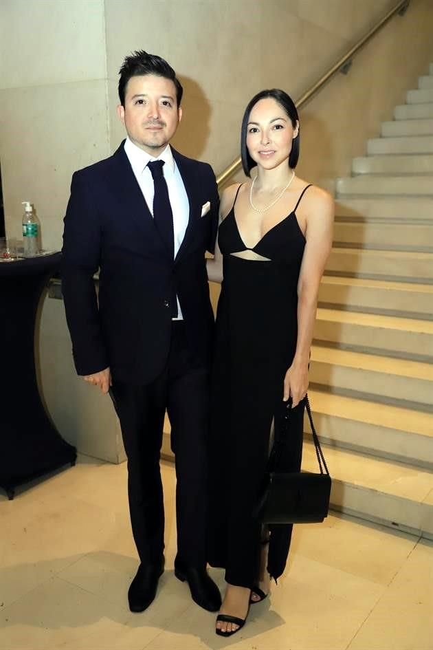 Aldo de Anda y Katia Salazar