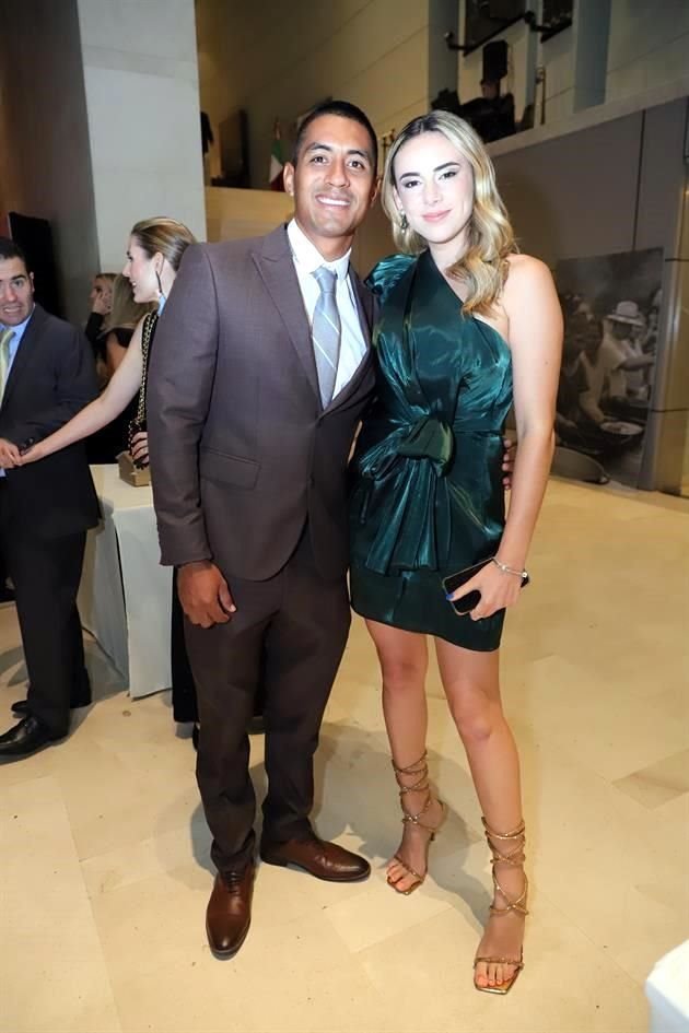Eliut Pulido y Pamela Verdirame