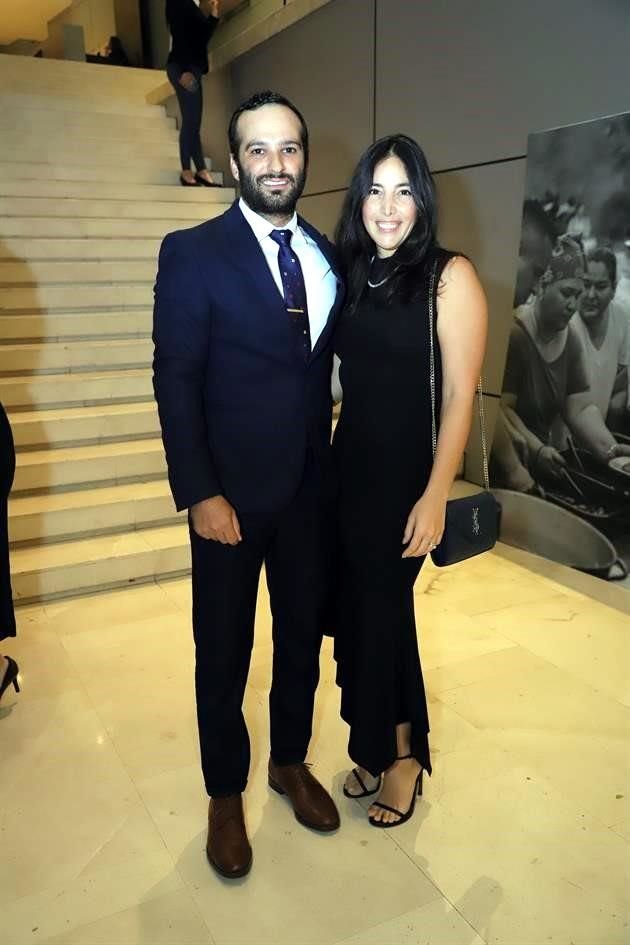 Alan Ferrara y Silvia Escalante