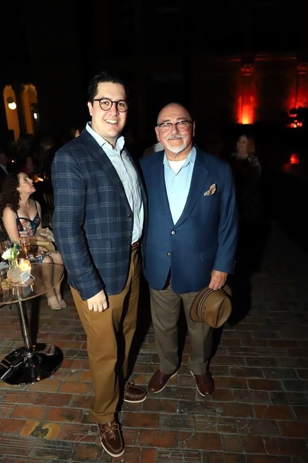 Felipe Tristán y Hugo Garza Leal