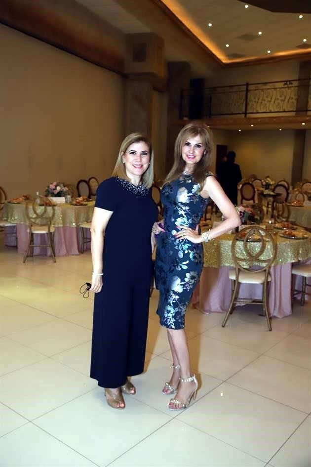 Irasema Garza de Elizondo y Sonia Elizondo de Guajardo