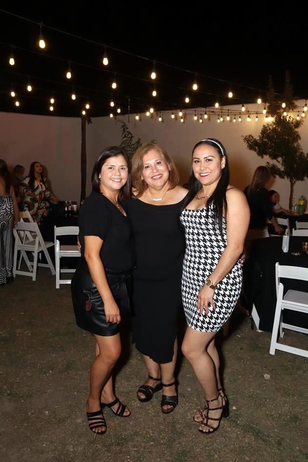 Lucía Ramos, Beny Garza y Cynthia García