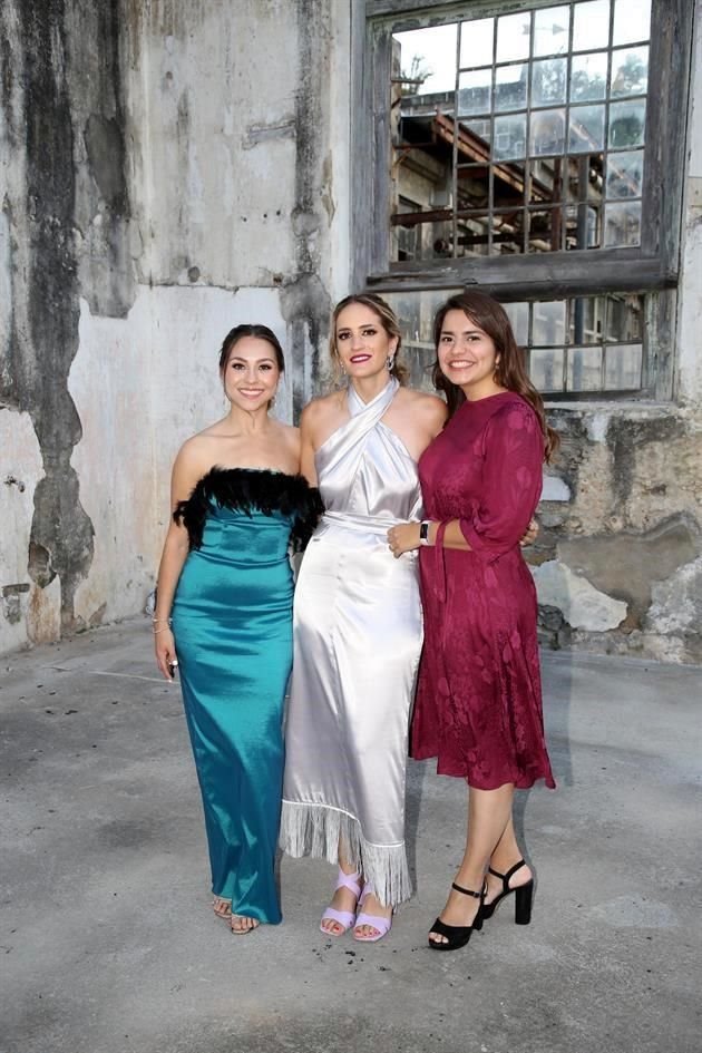 Priscila Lozano, Cristi Velazco y Gaby Valdés