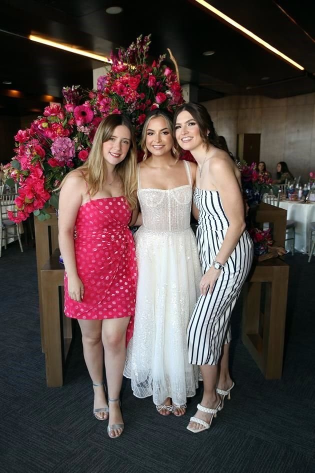 Luisa Rodríguez, Andrea Valle Corrales y Ana Gabriela Albo