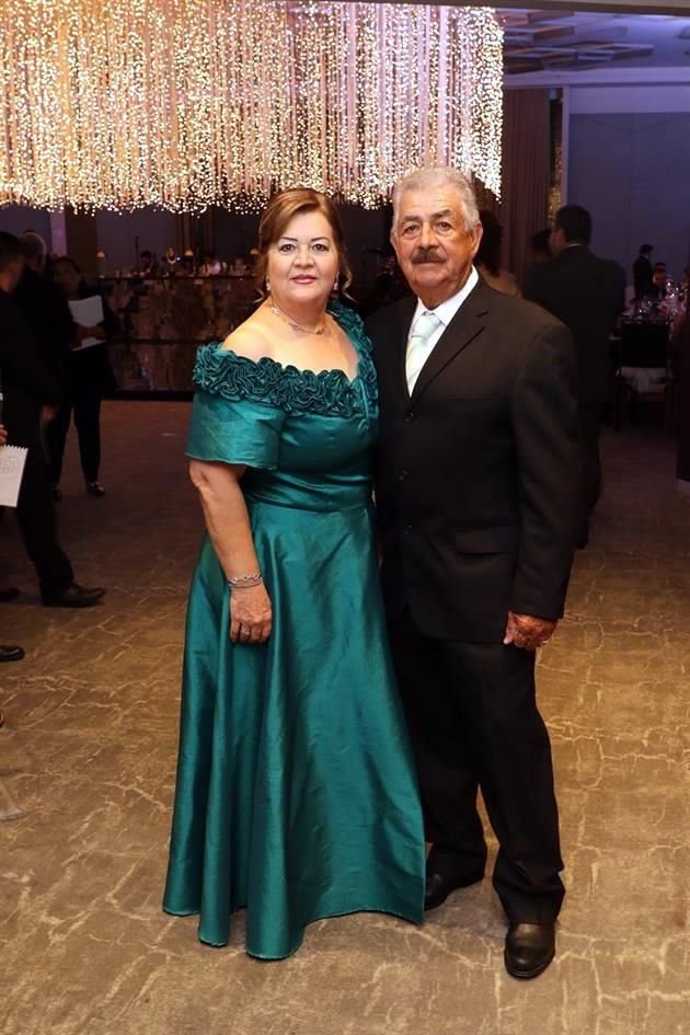 Blanca Guajardo y Roberto Elizondo