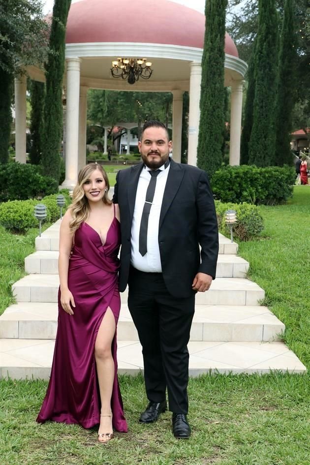 Mayela González y Jorge Garza
