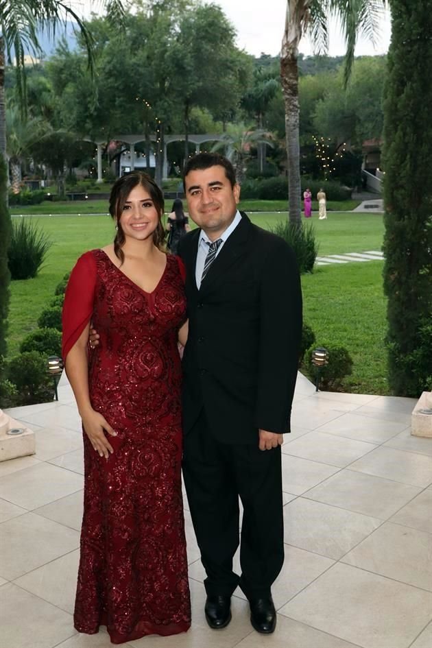Gladys Garza y César Salazar