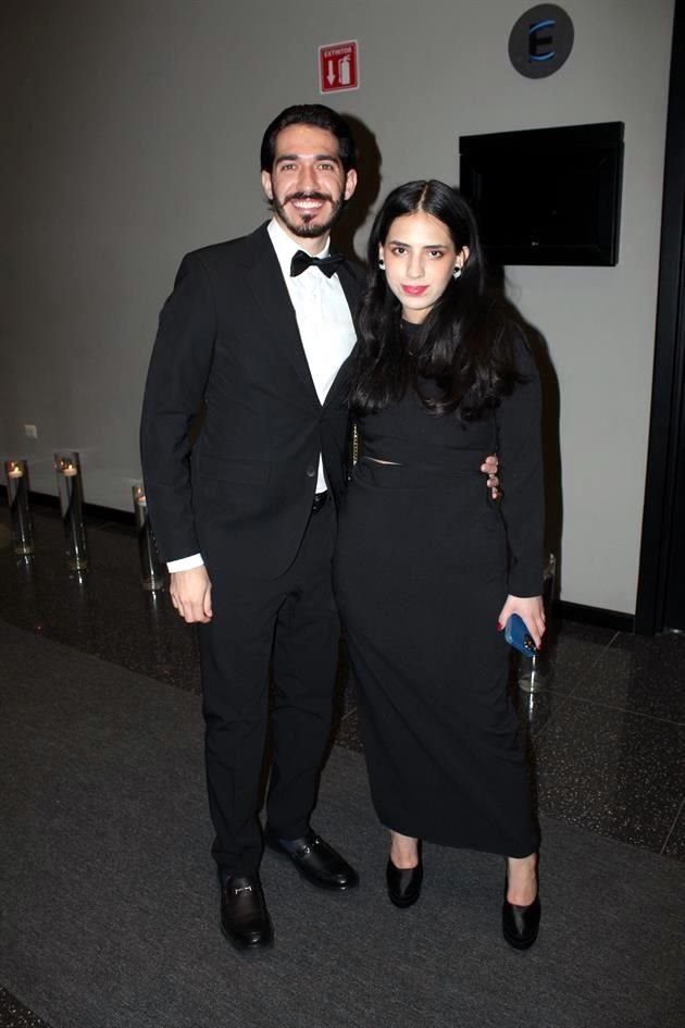 Óscar Martínez y María Paula Omaño