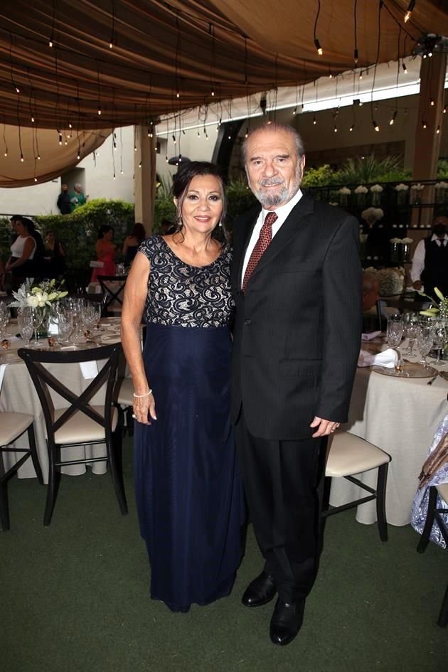 Felisa Zárate de Teja y Alfonso Teja