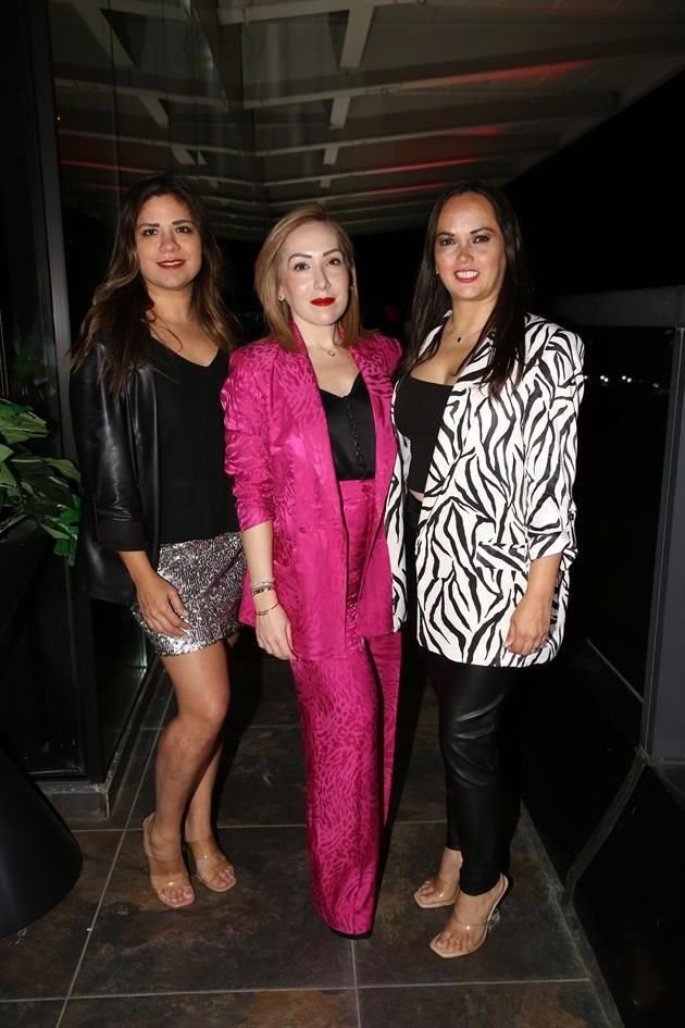 Addie Pérez, Cynthia Garza Ochoa e Isela Leal