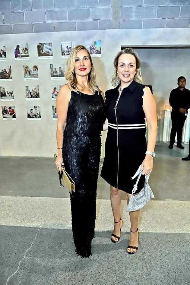 Claudia Rodríguez de Santos y Lisa Cagnasso de Elizondo
