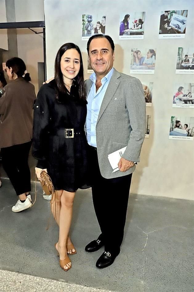 Maru Garza Martínez y Andrés Garza Herrera