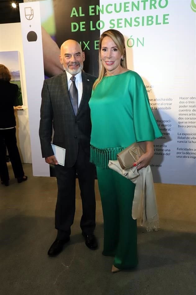 Alberto Villarreal y Sandra Gojon