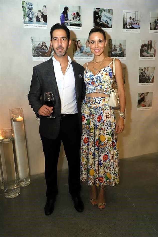 Raúl Saide y Adriana Franco de Saide